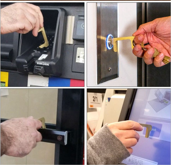 Use for ATM, elevator buttons, door handles, touch screens